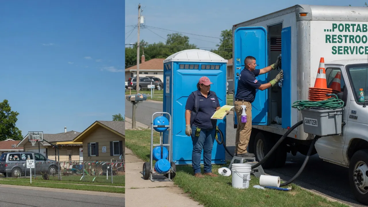 Portable Toilet Rental in Long Island, KS near me